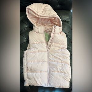 NWT H&M Hooded Puffer Vest Size 6x